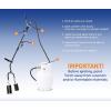 imageFlame King 500000 BTU X 2 Torch Heads Dual Heads Heavy Duty Weed Burner Self Igniting Large Wide Barrels 16FT Hose Regulator Assembly 40 inches Long