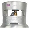 imageFlame King 5LB Aluminum Propane Tank with Gauge ampamp OPD Valve CorrosionResistant and RustFree Lightweight Great for Marine Applications Grills and BBQs Camping Fishing ampamp Outdoor Activities