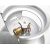 imageFlame King 5LB Aluminum Propane Tank with Gauge ampamp OPD Valve CorrosionResistant and RustFree Lightweight Great for Marine Applications Grills and BBQs Camping Fishing ampamp Outdoor Activities