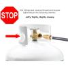 imageFlame King 60000 BTU Portable Propane Forced Air Heater Outdoor Great for Jobsite Construction Garage Patio Stainless Steel