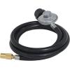 imageFlame King 6FT Propane Adapter Hose ampamp Regulator for 20LB Tank for 17quot22quot Blackstone Tabletop Grill Griddle Weather Resistant ampamp Corrosion Resistant