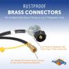 imageFlame King 90 Degree LowPressure Propane Gas Regulator Hose with Quick Connect for RVs Grills Heaters Burners 6 Feet  LPRH66 Feet 72 inches