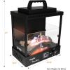 imageFlame King ALOGFIRE Propane Ambiance Log Fireplace Heater Clean and Smokeless Dancing Flames Indoor and Outdoor Use for Campers Patios and Workshops