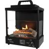 imageFlame King ALOGFIRE Propane Ambiance Log Fireplace Heater Clean and Smokeless Dancing Flames Indoor and Outdoor Use for Campers Patios and Workshops