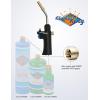 imageFlame King FK028CGA High Intensity Propane Torch Head for Soldering Brazing Plumbing Lighting CharcoalFire PitsCompatible with 1LB Cylinders MAPP and MAPPRO028CGA Deluxe Performance Torch