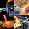 imageFlame King FK8500CGA High Intensity Propane Torch Head for Soldering Brazing Plumbing Lighting CharcoalFire Pits Compatible with 1LB Cylinders MAPP and MAPPRO