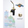 imageFlame King FK8500CGA High Intensity Propane Torch Head for Soldering Brazing Plumbing Lighting CharcoalFire Pits Compatible with 1LB Cylinders MAPP and MAPPRO
