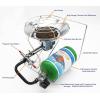 imageFlame King FKAD010CGA MultiUse Portable Propane HeaterCooker 15000 BTU for Camping Ice Fishing and Backpacking Trips Silver