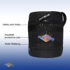 imageFlame King FKGH3LB Gas Hauler for 3LB Propane TankInsulated Protective Carry Case Black
