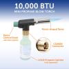 imageFlame King FKPV777CGA Mini Propane Blow Torch Head 10000 BTU for Kitchen Soldering Searing CharcoalFire Pit LightingFKPV777CGA Mini Torch