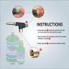 imageFlame King FKPV777CGA Mini Propane Blow Torch Head 10000 BTU for Kitchen Soldering Searing CharcoalFire Pit LightingFKPV777CGA Mini Torch