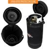 imageFlame King Gas Hauler Kit  Insulated Protective Carry Case 10LB Propane Tank and Adapter Hose for Camping and Outdoor Adventures