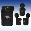 imageFlame King Gas Hauler Pro Kit  Insulated Protective Carry Case 5LB Propane Tank with Builtin Gauge and 5FT Adapter Hose for Camping and Outdoor Adventures