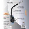 imageFlame King High Intensity Propane Torch Head with Bendable ampamp Flexible Neck for Soldering Brazing Plumbing Lighting CharcoalFire Pits Compatible with Small Cylinders MAPP and MAPPRO