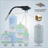 imageFlame King High Intensity Propane Torch Head with Bendable ampamp Flexible Neck for Soldering Brazing Plumbing Lighting CharcoalFire Pits Compatible with Small Cylinders MAPP and MAPPRO