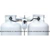 imageFlame King KT18ACR2 2Stage Auto Changeover LP Propane Gas Regulator with Two 18inch Pigtails for RVs Vans Trailers12inch Pigtails
