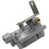 imageFlame King KT18ACR2SS 2Stage Auto Changeover LP Propane Gas Regulator with Two 18inch Steel Braided Pigtail Hoses for RVs Vans Trailers