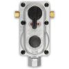 imageFlame King KT18ACR2SS 2Stage Auto Changeover LP Propane Gas Regulator with Two 18inch Steel Braided Pigtail Hoses for RVs Vans Trailers