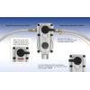 imageFlame King KT18ACR2SS 2Stage Auto Changeover LP Propane Gas Regulator with Two 18inch Steel Braided Pigtail Hoses for RVs Vans Trailers