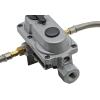 imageFlame King KT18ACR2SS 2Stage Auto Changeover LP Propane Gas Regulator with Two 18inch Steel Braided Pigtail Hoses for RVs Vans Trailers