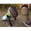 imageFlame King Portable Propane Gas Outdoor Heater with Piezo Electric Start for Camping Garage Ice Fishing Patio and Tabletop Green SmallSmall