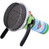 imageFlame King Portable Propane Gas Outdoor Heater with Piezo Electric Start for Camping Garage Ice Fishing Patio and Tabletop Green SmallSmall