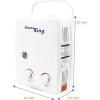 imageFlame King Portable Tankless Water Heater Propane Gas 10L 264 GPM at 68000 BTU Outdoor Instant Hot Water Shower for RV Camping Farm Cabins5L  132GPM