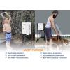imageFlame King Portable Tankless Water Heater Propane Gas 10L 264 GPM at 68000 BTU Outdoor Instant Hot Water Shower for RV Camping Farm Cabins5L  132GPM