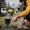 imageFlame King ProBoil AllinOne Camping and Backpacking Stove Cooking System Boils Water in 90 Seconds Gas Powered