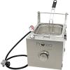 imageFlame King Proleo Tabletop Propane Deep Fryer with Oil Thermometer 25 Gallons Capacity with 5FT Propane Regulator Hose