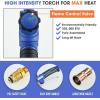 imageFlame King Propane Torch Kit Heavy Duty Weed Burner 320000 BTU with 6ft Hose for Weed Burning Melting Ice and Snow and Roofing