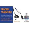 imageFlame King Propane Torch Kit Heavy Duty Weed Burner 340000 BTU with Battery Operated Igniter Self Igniting with 10Ft Hose Regulator Assembly340K BTU  Piezo Igniter