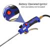 imageFlame King Propane Torch Kit Heavy Duty Weed Burner 340000 BTU with Piezo Igniter Self Igniting with 10ft Hose for Weed Burning Melting Ice and Snow and RoofingNEW 340KBattery Operated Igniter