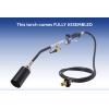 imageFlame King Propane Torch Kit Heavy Duty Weed Burner 340000 BTU with Piezo Igniter Self Igniting with 10ft Hose for Weed Burning Melting Ice and Snow and Roofing