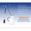 imageFlame King Propane Torch Kit Heavy Duty Weed Burner 500000 BTU with Flint Striker with 10ft Hose Regulator Assembly