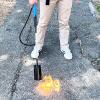 imageFlame King Propane Torch Kit Heavy Duty Weed Burner 500000 BTU with Flint Striker with 10ft Hose Regulator Assembly
