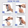 imageFlame King Refillable Kitchen Torch Culinary Butane Torch with Igniter and Safety Lock MultiUse Stainless Steel