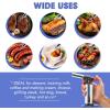 imageFlame King Refillable Kitchen Torch Culinary Butane Torch with Igniter and Safety Lock MultiUse Stainless Steel