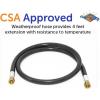 imageFlame King Thermo Rubber RV Slide Out Hose Assembly 60 Inch 38 Inch ID Female To Female  1001596048 inches