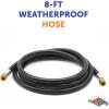 imageFlame King Thermo Rubber RV Slide Out Hose Assembly 60 Inch 38 Inch ID Female To Female  1001596096 inches
