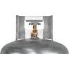 imageFlame King YSN100GALV 100LB Galvanized Steel Propane Tank with POL Valve Rust and CorrosionFree Built to Last100LB Galvanized Steel Propane Tank