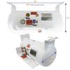 imageFlame King YSN122 122 Gallon RV Van Or Trailer Horizontal ASME RV Propane Tank Cylinder 12quot x 28quot