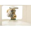 imageFlame King YSN201BT 20LB Steel Floor Buffer Propane Tank Cylinder with Vapor Valve and Level Gauge White