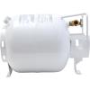 imageFlame King YSN201HZL 20LB Steel Horizontal Propane Tank Cylinder for Fire Tables Fire Pits Patio Heaters Barbeques RVs and Truck Campers