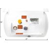 imageFlame King YSN203 203 Gallon RV Van Or Trailer Horizontal ASME RV Propane Tank Cylinder 16quot x 27quot
