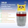 imageFlame King YSN301RA2L 30Pound Refrigerant Recovery Cylinder Tank for A2L Refrigerants