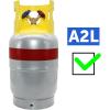 imageFlame King YSN301RA2L 30Pound Refrigerant Recovery Cylinder Tank for A2L Refrigerants