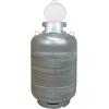 imageFlame King YSN420ASME 420LB 120 Gallon ASME Vertical Steel Propane Tank WhiteASME Certified  GALVANIZED