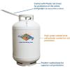 imageFlame King YSN420ASME 420LB 120 Gallon ASME Vertical Steel Propane Tank WhiteASME Certified