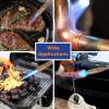 imageFlame King YSNAX1003 Propane Gas Blow Torch for Soldering Copper Thawing Frozen Pipes Metal Bending Plumbing ampamp Lighting a CharcoalCampfire